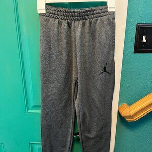 Nike Jordan air gray dri fit boys sweatpants and hoodie set